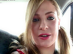Amateur Lez Teen Anally Toyed In The Car By Pussylicked Milf