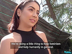 Kitty Love - Hot Latina Fucking Outside - 1080p