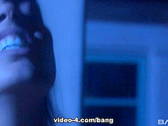 Brooke Ballentyne still has her riding chaps on as she gets creampied - BANG!