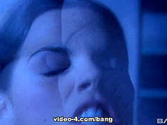 Brooke Ballentyne still has her riding chaps on as she gets creampied - BANG!