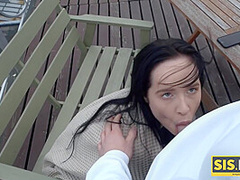 Taboo Sex Is Way For Brunette Teen To Sto