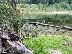 Followed A Stranger And Fucked Her In The Ass On The Beach