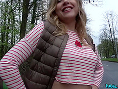 Public Creampie - 1080p - Paulina Soul