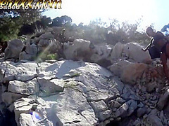 Kiki Minaj - Risky Public Sex On Beach In Croatia