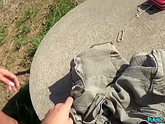 Sweet Romanian Vagina Gets Creampied
