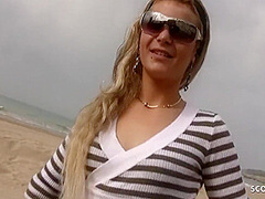 Cute College Girl Pickup For Amateur Beach Anal Sex With Shana Spirit