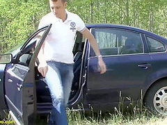 rough sex in public nature