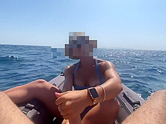 Fit Girl Sucks My Dick Like On A Kayak - Risky Public Sex