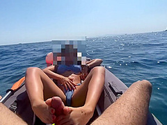 Fit Girl Sucks My Dick Like On A Kayak - Risky Public Sex