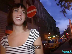 Rooftop Sex With Cute Dark Hair 1
