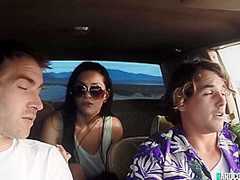 Katrina Jade In Darkhaired Babe Hitchhiker Nailed In Motel