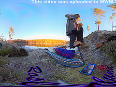 Sex On A Reindeer Skin Next To A Forest Lake - Rosenlundx - Vr 360 - 5 7k 30fps