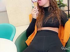 Public Sex With A Sporty 18-year-old Girl