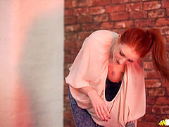 Alexa Red in Wank Party - DownblouseJerk