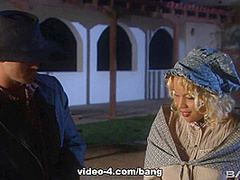 Jesse V fucks a big dicked ranch hand in the barn hay room - BANG!