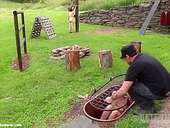 Two Girls Taken To The Farm For Humiliation And Degradation