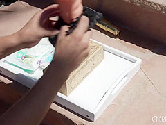 Blonde Summer Vixen Catches and Fucks Her Secret Voyeur Hardcore After Giving A Hot Blowjob