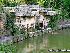 This Modern Mansion Lifestyle Feeding the Koi and Mr Turtle With Amiee Cambridge, Scene #01