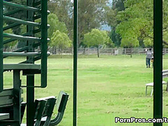 Ballpark Fuck Violation - PornPros