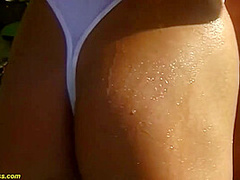 oiled stepsis outdoor anal fucked