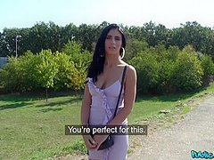 Exciting Romanian Beauty Screwed For Cash