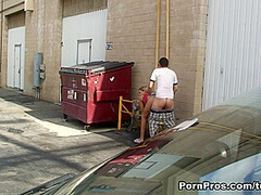 Quick BJ Out Back - PornPros