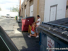 Quick BJ Out Back - PornPros