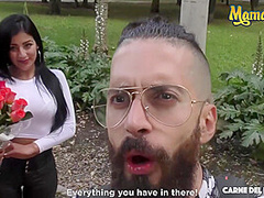 Mariana Martinez - Big Tits Inked Latina Colombiana Amateur Tricked Into Sex