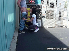 Rear Parking Lot Fuck - PornPros