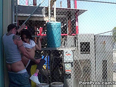 Rear Parking Lot Fuck - PornPros