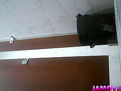 Adorable Japanese performing girl has great orgasms from a good dick.