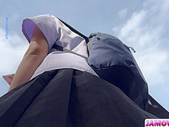 Asian outcall prostitute satisfies her horny client