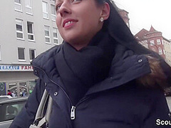 German Scout And July Sun In Full Movie) Pickup For Public Casting Fuck