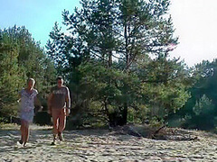 German Amateur Couple Fucking Outdoors