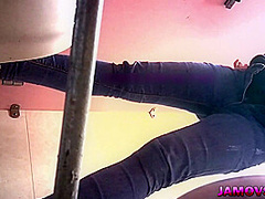 Asian MILF gets shagged with white cock on camera