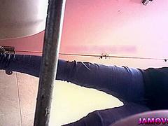 Asian MILF gets shagged with white cock on camera