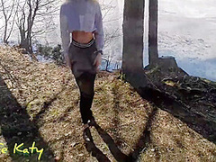 A Married Slut Wanted Sex In The Woods While Her Husband Was Busy At Home 13 Min
