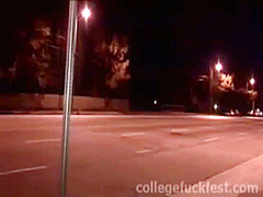 College teen fucking dick in reverse