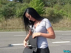Firm Assed Hot Pounded Outdoors