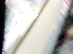 MILF from Asia is fucked by a white guy in front of the camera.