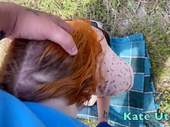 Outdoor Public Blowjob And Cum In Mouth - 4k Pov