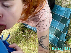 Outdoor Public Blowjob And Cum In Mouth - 4k Pov