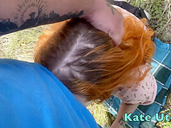 Outdoor Public Blowjob And Cum In Mouth - 4k Pov