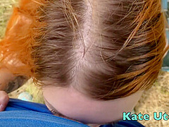 Outdoor Public Blowjob And Cum In Mouth - 4k Pov