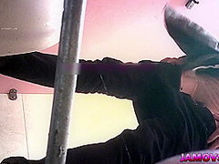 Tempting damsel experiences a sexual awakening in the shower.