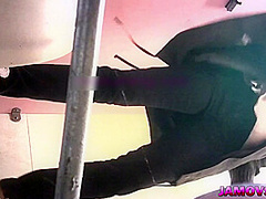 Tempting damsel experiences a sexual awakening in the shower.