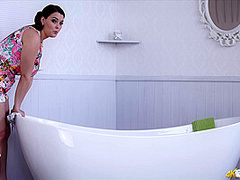 Cherry Blush in Relieve Yourself - DownblouseJerk