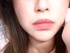 Hot babe gets erotic in washroom while in shower