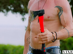 Naughty Hottie Loves Outdoor Sex - Little Caprice