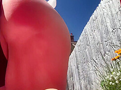 Putting On A Show For The Neighbours